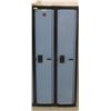 Image 1 : SECTION OF BLUE LOCKERS 30" X 18" X 72"