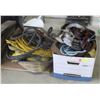 Image 1 : LOT OF SLINGS, STRAPS, EXTENSION CORDS, JUMPER