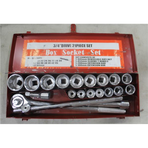 POWERFIST 3/4" DRIVE SOCKET SET