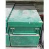Image 1 : 4' X 2' X 27.5" GREENLEE METAL BIN FULL OF SLINGS