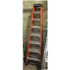 Image 1 : LOUISVILLE 8 FOOT ALUMINUM LADDER