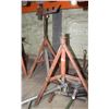 Image 1 : SET OF TWO L SERIES PIPE STANDS