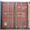 Image 1 : 20' SEACAN WITH CONTENTS INCLUDES TARPS AND PAINT