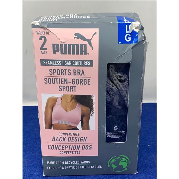 Puma Seamless Sports Bra 2 Pack