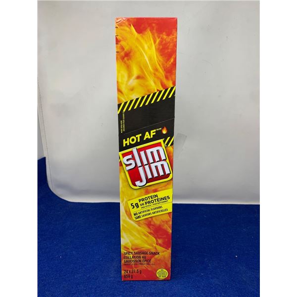 Hot AF Slim Jim Spicy Sausage Snacks (24 x 27.5g)