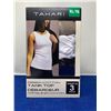 Image 1 : Tahari Ribbed Cotton Tank Top (XL) 3pk
