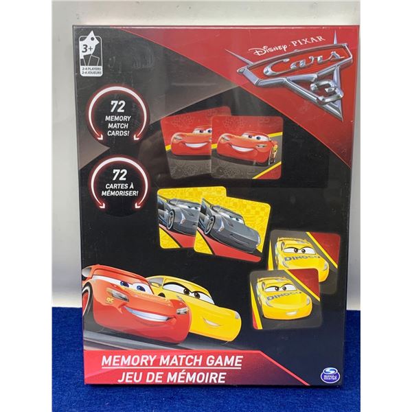 Memory Match Game- Cars Edition