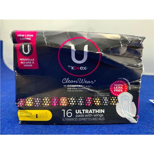 U by Kotex Ultrathin Pads with Wings-Regular