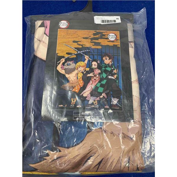 Demon Slayer (46in x 60in) Throw Blanket
