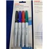 Image 3 : Staples Assorted Dry Erase Markers (2 x 4)