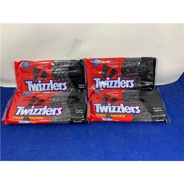 Twizzlers Black LicoriceTwists (4 x 375g)