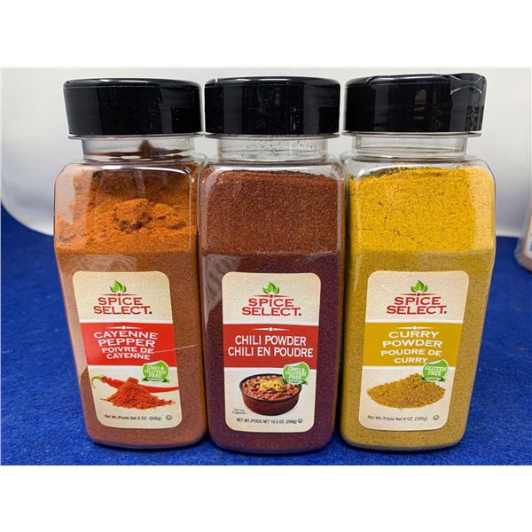 Spice Select Assorted Spices (3 x approx 255g)