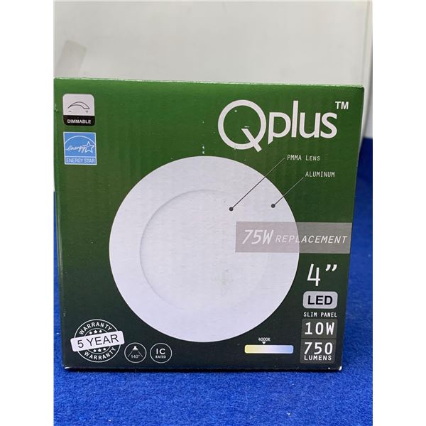 Qplus 4in LED 75w Light-Slim Panel