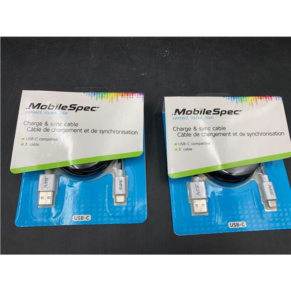 Mobile Spec Charge & Sync Cables (2ct)