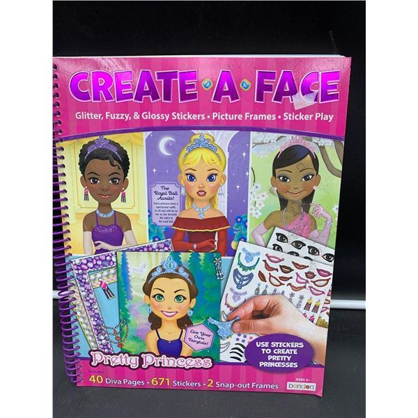 Create a Face Activity Book