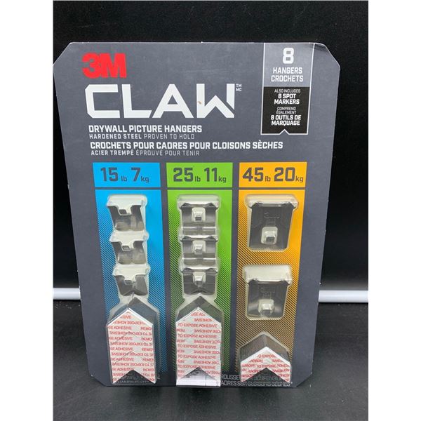 3M Claw Drywall picture Hangers (8 Hangers)