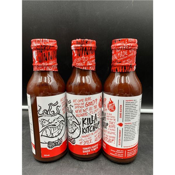 Killa Ketchup Tomato sauce (3 x 350ml)