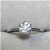 Image 1 : 14K White Gold Diamond .75 Carat (Si, H) Solitaire Ring Made in Canada -Appraised Value $7400.00