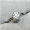 Image 2 : 14K White Gold Diamond .75 Carat (Si, H) Solitaire Ring Made in Canada -Appraised Value $7400.00