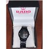 Image 1 : NEW RADO Jubile Model 1809G Swiss Gents Black Tungsten Steel Wrist Watch - No Certificate or paperwo