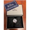 Image 1 : NEW Bulova Women's 96L104 Silver Dial Watch  Leather Strap with Manual & Box