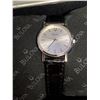 Image 2 : NEW Bulova Women's 96L104 Silver Dial Watch  Leather Strap with Manual & Box