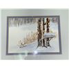 Image 2 : "Winter Trees with Rural Mail Box" framed by Carol Cowan Painting 6 x 5 Frame 12 x 10