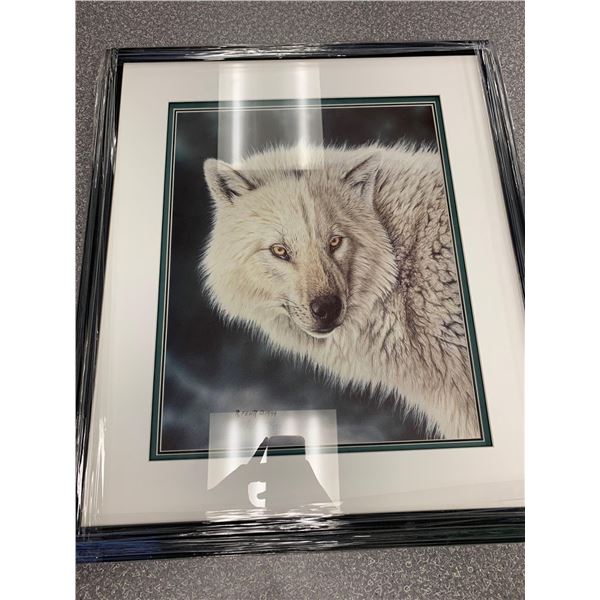 "Trigger" Ltd Print by Randy Fehr 546/550 with COA Picture 16 x 20 Frame 22 x 25