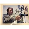 Image 2 : Clint Eastwood "Dirty Harry" Autographed photo with COA Picture 11 x 8 Frame 17 x 13