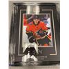 Image 1 : Calgary Flames Johnny Gaudreau NHL Licensed Computer Etched Signature Picture 8 x 10 Frame 18 x 22