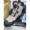 Image 3 : Icon Stormhawk Motorcycle Boot Waterproof Men's size 10.5 Grey