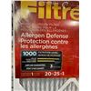 Image 4 : Filtrete High Performance Air Filter 20x25x1 LOT of 5