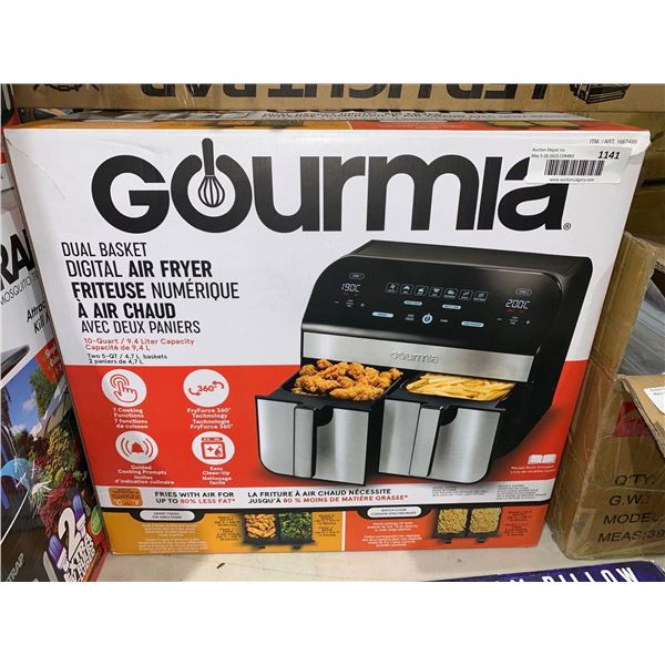 Gourmia Dual Basket Digital Air Fryer