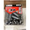 Image 2 : Cobra Lag Screw Shields 20 x 1/4"L LOT of 4 packs