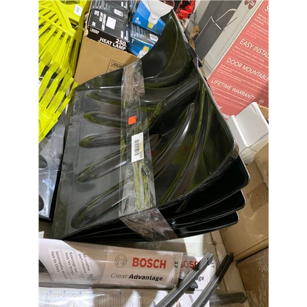 Lot of 4 Snow Shovel Heads Only
