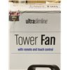 Image 2 : Seville Classics Ultra Slim Line Tower Fan w/ Remote & Touch Control