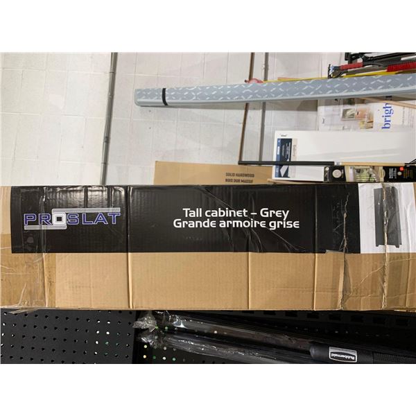 Elite Series Tall Cabinet Grey 30"W x 81.5"H x 18"D