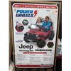 Image 1 : Power Wheels Jeep Rubicon 12V
