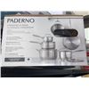 Image 4 : Paderno Canadian Classic 11pc Stainless Steel Cookware Set