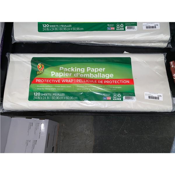 Duck Packing Paper Protective Wrap 120 Sheets 24"x24"