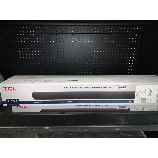 TCL Alto6 2.0 Channel Sound Bar w/ Dolby Audio