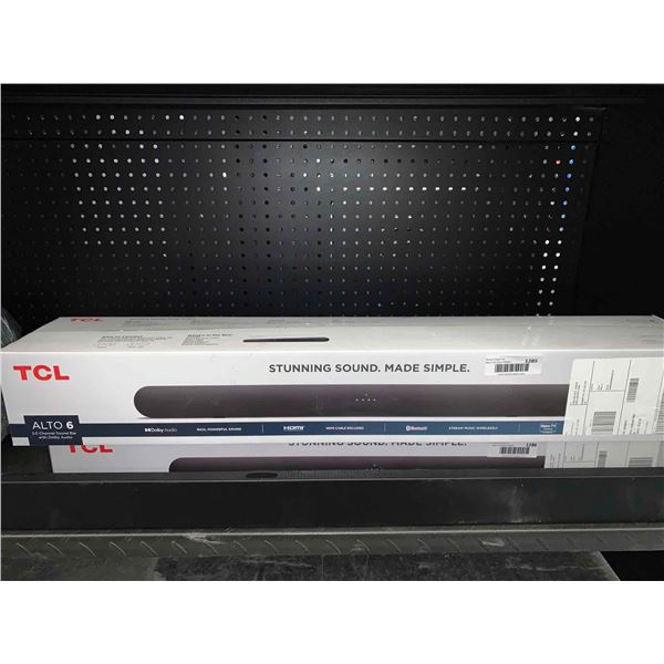 TCL Alto6 2.0 Channel Sound Bar w/ Dolby Audio