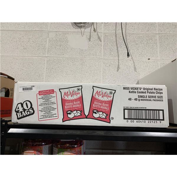 Mrs Vickie's Original Potato Clips 40x40g