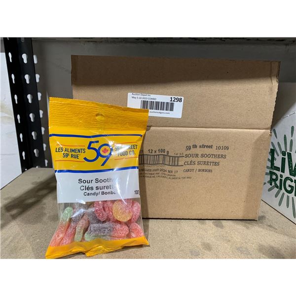 59th Street Sour Soothers 12x100g