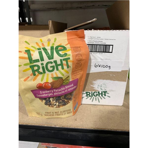 Live Right Pineapple Cashew Thai Heat 6 x 100g