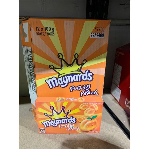 Maynards Fuzzy Peach 12x100g