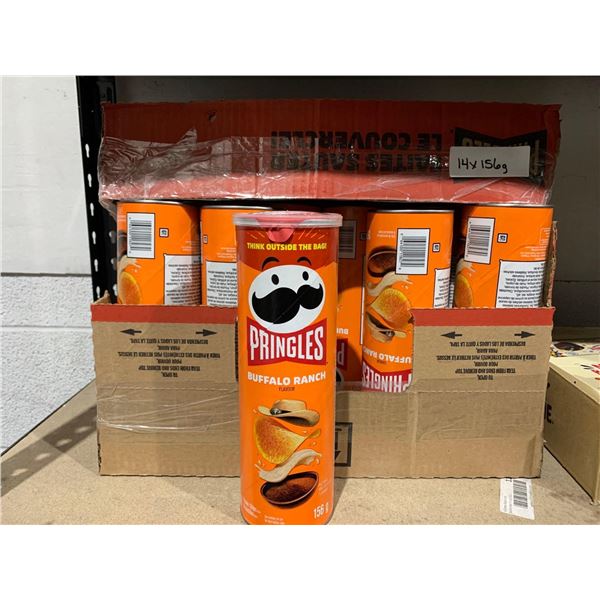Pringles Buffalo Ranch Potato Chips 14 x 156g