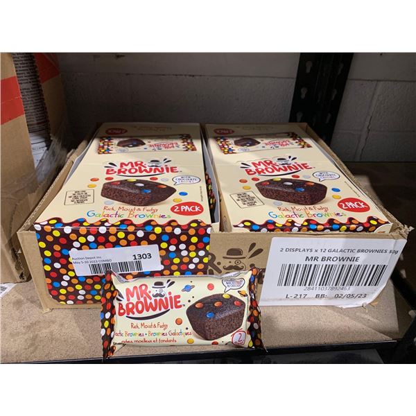 Mr. Brownie Galactic Brownies 2 x 12 x 50g