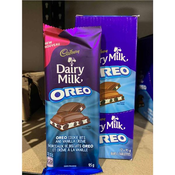 Cadbury Dairy Milk Oreo Candy Bars 12x95g