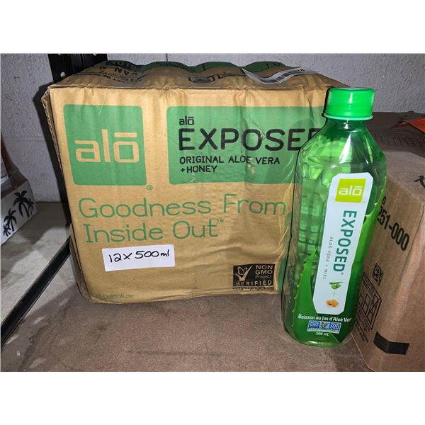 Alo Exposed Aloe & Honey Drink 12x500ml